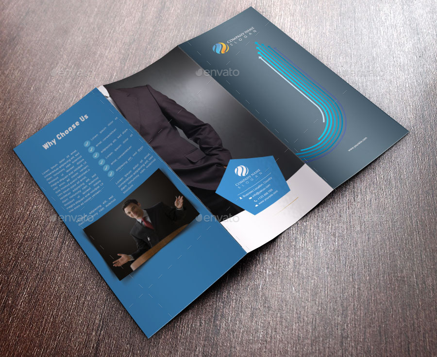  Cool  Tri Fold Brochure  Template Design by graphicfair 